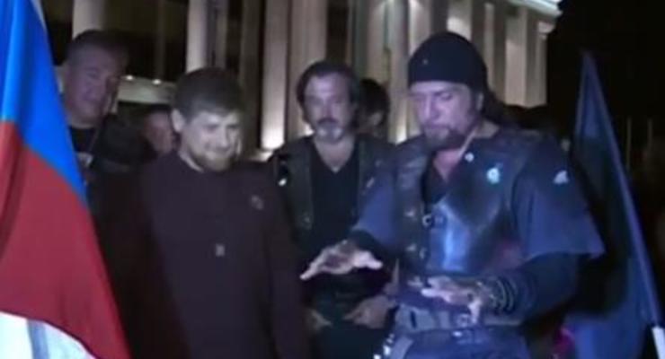Кадыров вступил в байкерский клуб Ночные волки