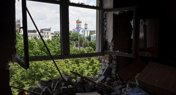 В Луганске не прекращаются боевые действия