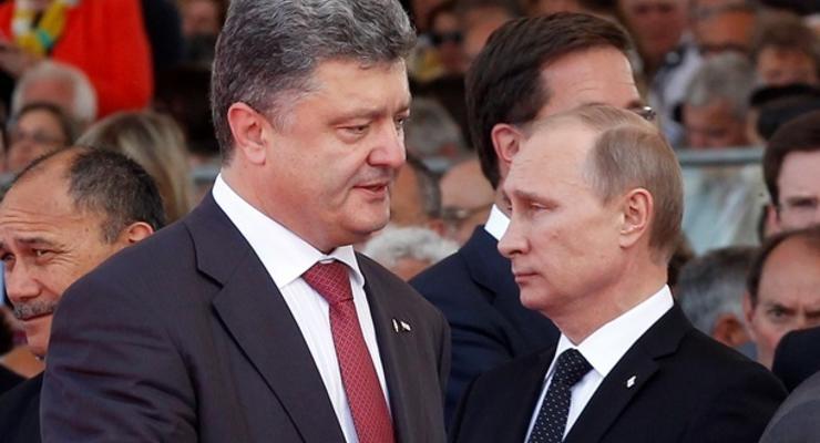 У Путина рассказали о темах разговора с Порошенко в Минске