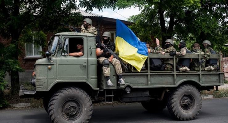 СНБО: Бойцы одесского подразделения Шторм без потерь вышли из окружения под Луганском