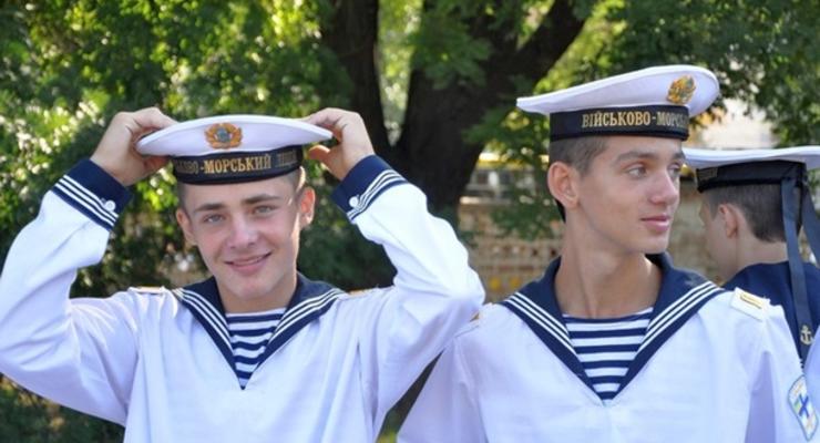 Переехавший из Крыма в Одессу военно-морской лицей начал учебный год