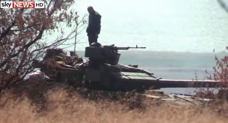 Американские журналисты показали видео войск РФ возле Мариуполя