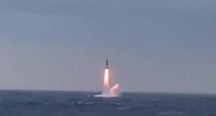 Россия провела испытание межконтинентальной баллистической ракеты (видео)