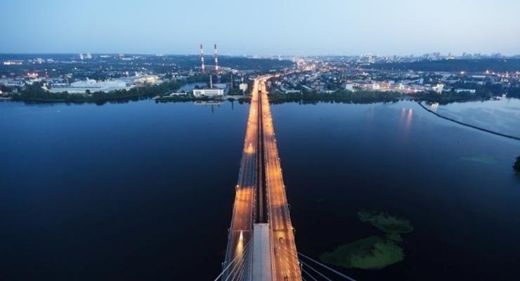 В Киеве до 15 сентября ограничат движение по Южному мосту