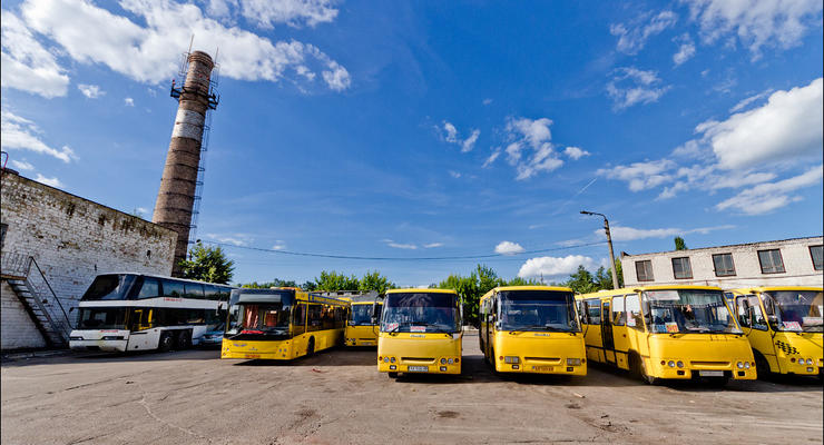В Киеве выбирают новые маршрутки