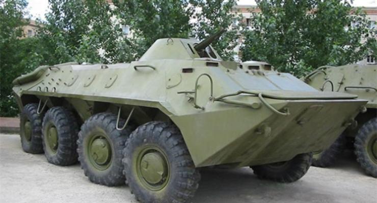 Украинские пограничники получили 10 БТР-70