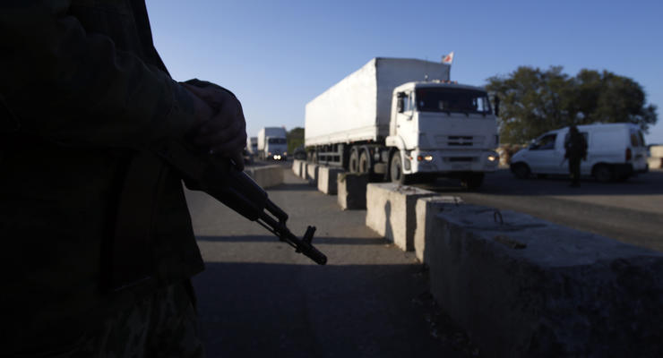 Третий российский гумконвой пересек границу с Украиной - СМИ