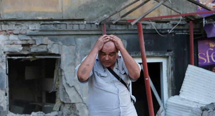 В Донецке с самого утра слышны залпы из крупнокалиберного оружия