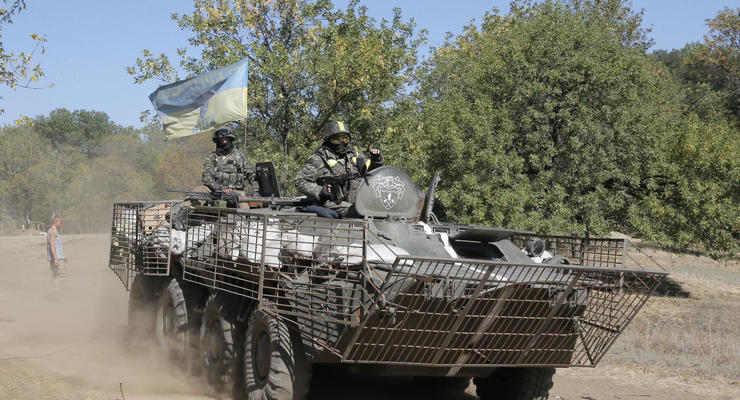Силы АТО за минувшие сутки уничтожили около 20 сепаратистов и один "Град"