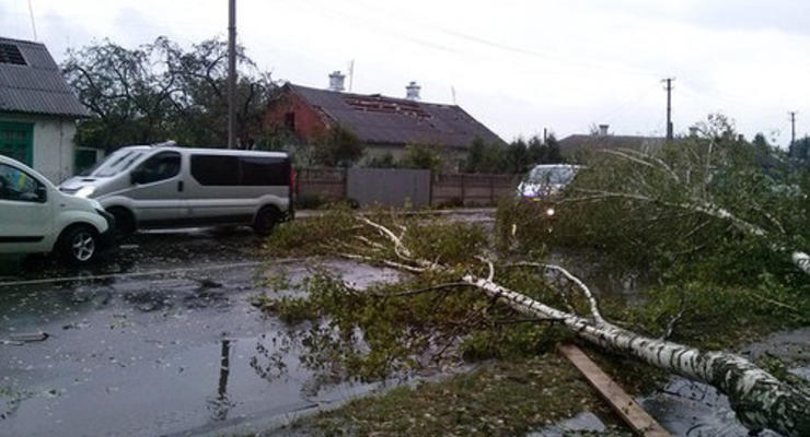 В Ровенской области из-за ливней повреждено более 30 домов
