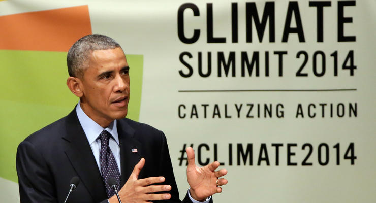 Обама призвал все страны сократить выбросы парниковых газов в атмосферу