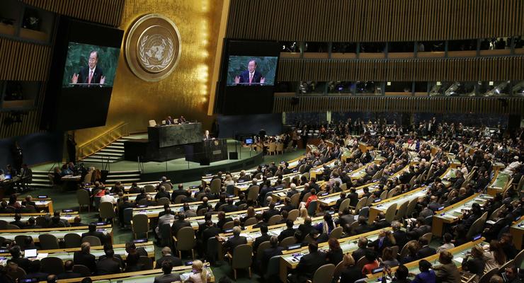 Онлайн-трансляция выступлений Генассамблеи ООН, на которую поехал Яценюк