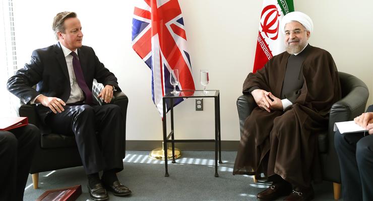 Главы Ирана и Британии встретились впервые за 35 лет