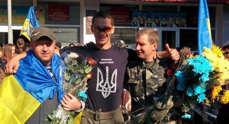 Героические защитники Донецкого аэропорта вернулись домой (фото)