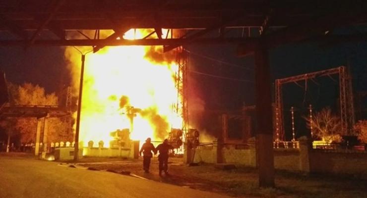 Итоги 9 октября: Пожар на Луганской ТЭС и обстрелы Донецка