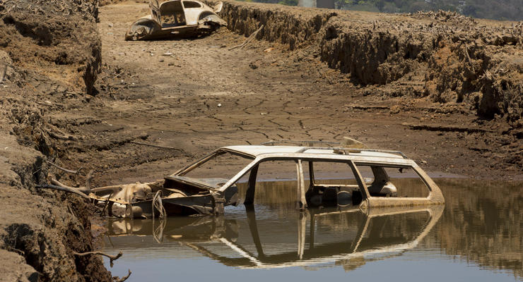 95% запасов воды штата Сан-Паулу исчезли в засуху