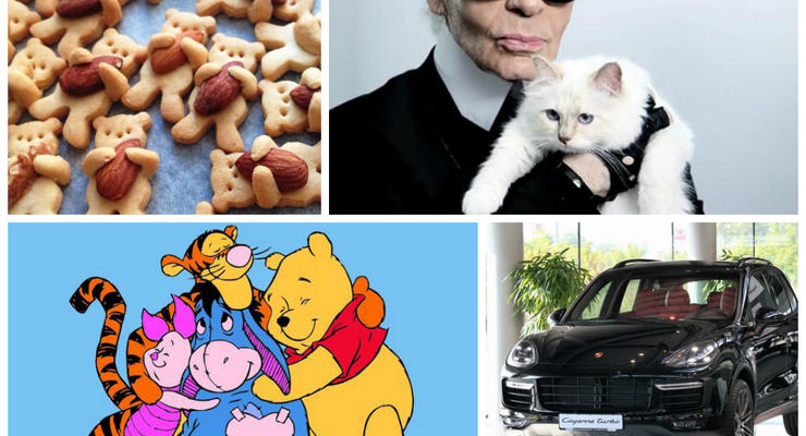 Позитив дня: День Рождения Винни-Пуха, кошка Лагерфельда и новый Porsche Cayenne