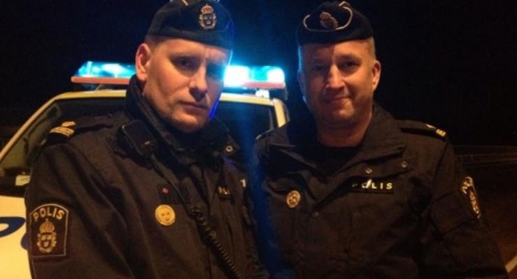 В Швеции полицейские помогли школьнику сделать уроки