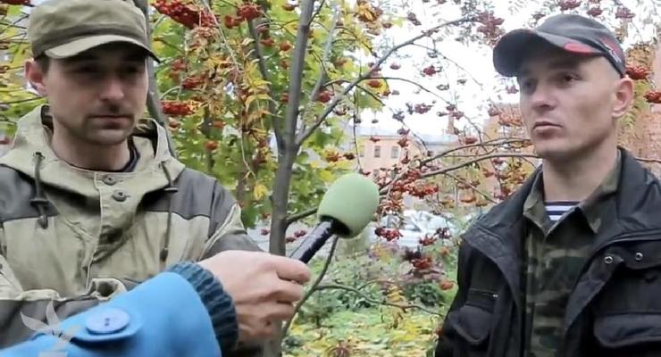 В "ополчении Донбасса" 75% россиян - интервью с сепаратистом (видео)