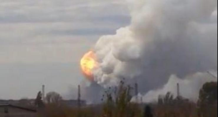 В Донецке на химзаводе прогремел мощный взрыв (видео)