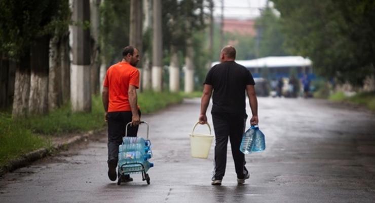 В ряд городов Донбасса возобновлена подача воды