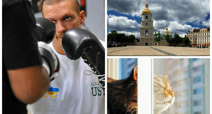 Позитив дня: Александр Усик и 99 культовых мест Киева