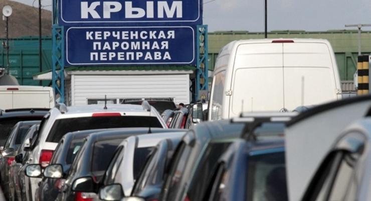 На Керченской переправе в очереди застряли более 700 машин