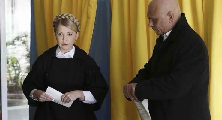 Парламентские выборы 2014: Юлия Тимошенко проголосовала