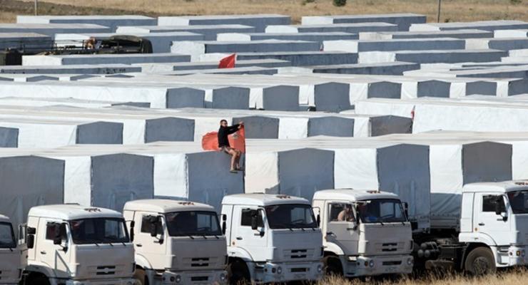 Россия отправляет гуманитарный конвой на Донбасс