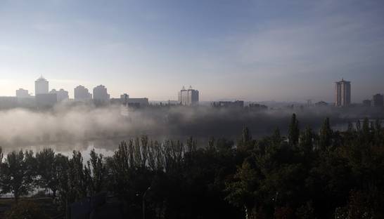 В Донецке возобновились обстрелы