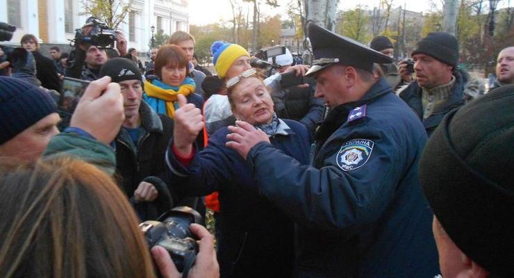 "Русский марш" в Одессе превратился в проукраинскую акцию