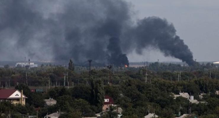В Донецке идут бои