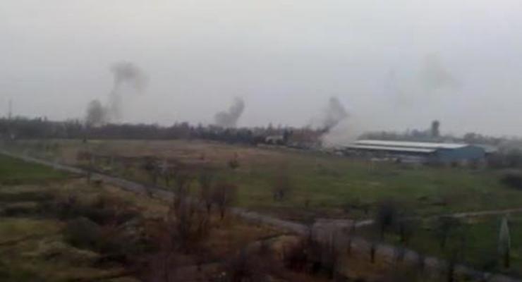 В Донецке слышна канонада из тяжелых орудий