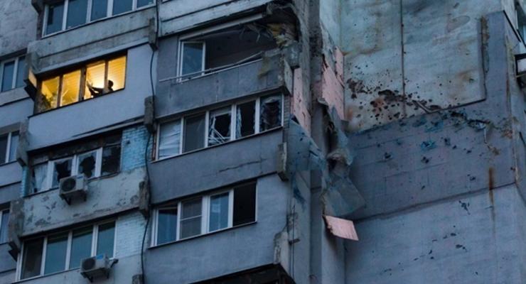 Ночью в Донецке были слышны залпы, два человека ранены