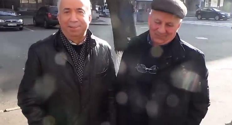 Мэр Донецка гуляет по Киеву, до сих пор считает себя легитимным (видео)