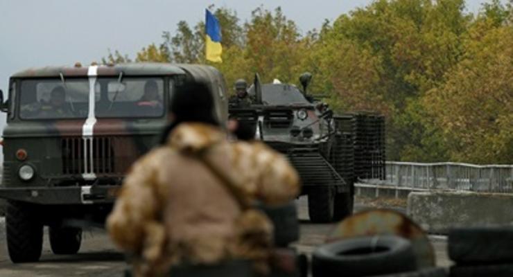 Бои на Донбассе: силы АТО потеряли четырех военных, 18 - ранены