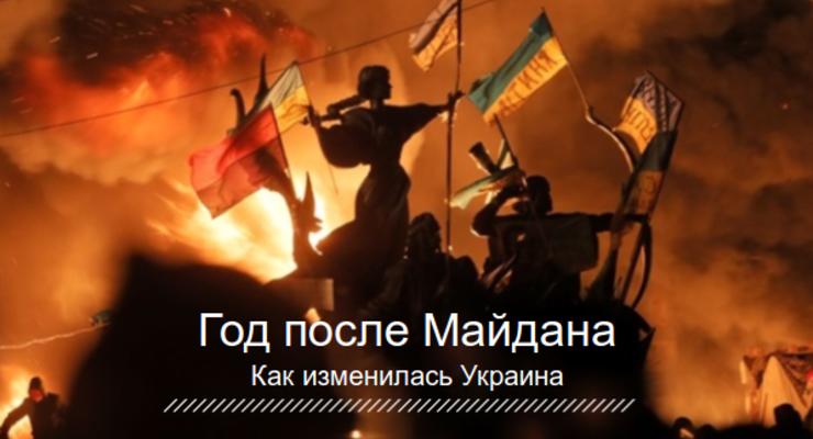 Год после Евромайдана: как изменилась Украина (инфографика)