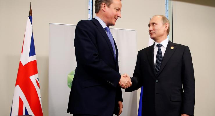 Путин и Кэмерон проводят закрытую встречу