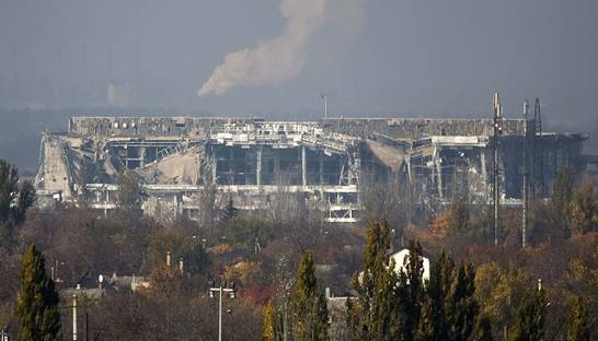 Обстрелы Дебальцево и аэропорта Донецка. Карта АТО за 15 ноября