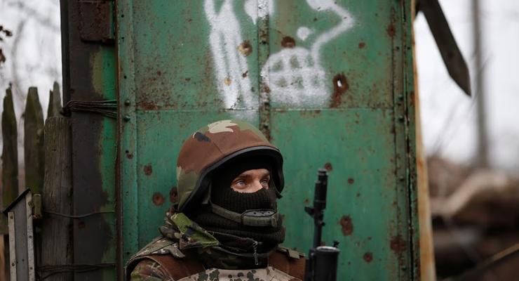 За день в зоне АТО погиб один украинский военный, девять ранены