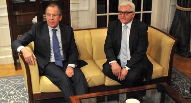 Лавров и Штайнмайер обсудили ситуацию в Украине