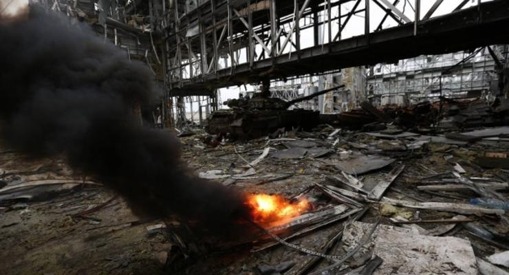 Атаки на аэропорт Донецка и снайперы в Дебальцево. Карта АТО за 3 декабря