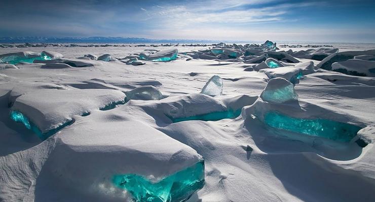 Шедевры из снега и льда: волшебные зимние фотографии