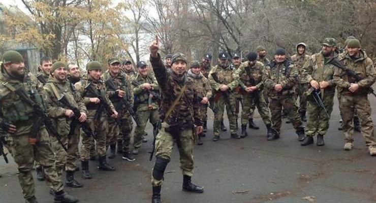 Сепаратисты сообщили о пополнении чеченским батальоном "Смерть"