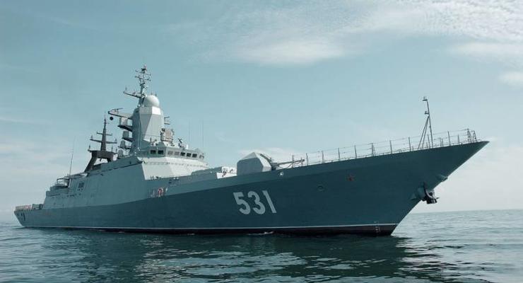 Вблизи водной границы Латвии замечен российский корабль