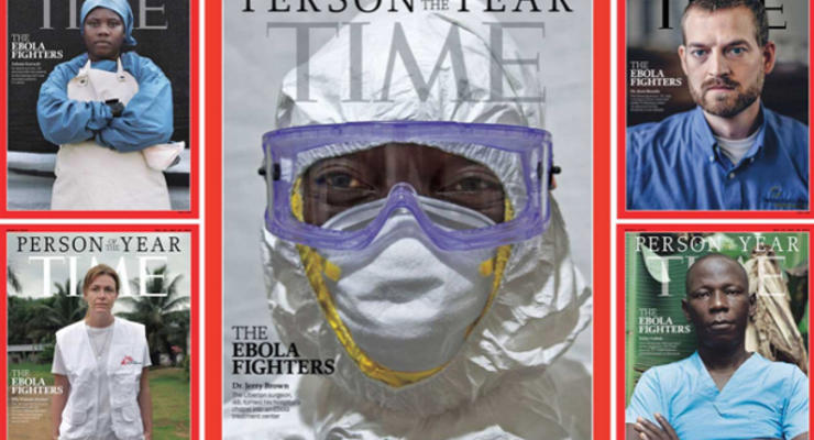 Журнал Time удостоил звания "Человек года" борцов с Эболой