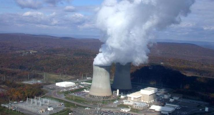На американской АЭС отключили реактор из-за утечки воды