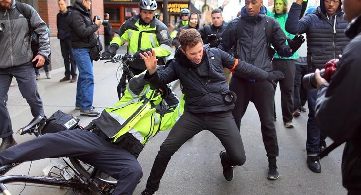 В Бостоне в ходе акции протеста задержали 23 человека