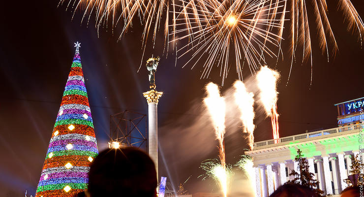 В Киеве отменен традиционный новогодний фейерверк