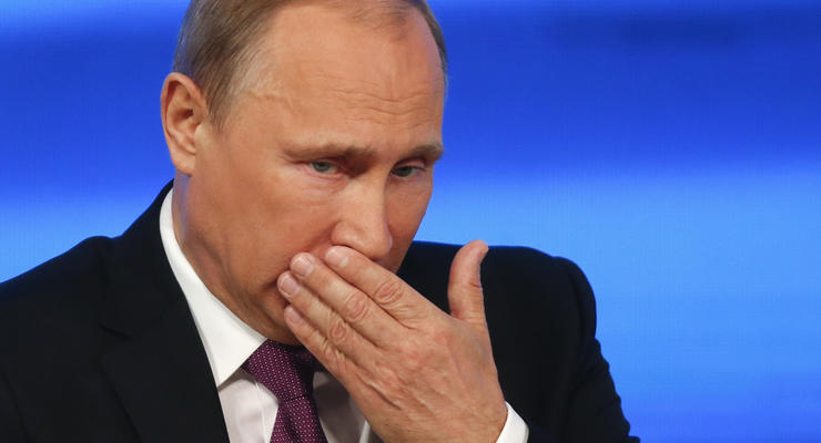 Журналист-укроп и неудобные вопросы. Пресс-конференция Путина в фотографиях